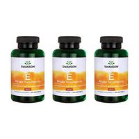 Swanson Vitamin E Mixed Tocopherols 400 Iu 250 Sgels 3 Pack
