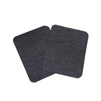 Milisten 15pcs Denim Iron on Jean Patches No-Sew Shades Jean Fabric Thickened Rectangular Garment Sewing Accessories Cloth Paste Applique