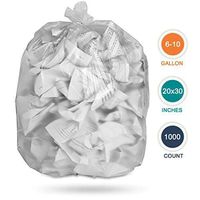 Light Duty 10 Gallon Tall Kitchen Trash Bags, Clean Fresh Scent, 10 Gallon Bags, 1000 Count