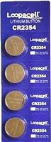 Pack of 4 New LOOPACELL CR2354 2354 CR 2354 3V Lithium Coin Cell Batteries