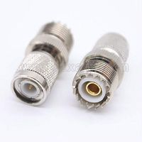 Davitu RF connector TNC to UHF for TNC male to SO239 UHF female adapter fast ship
