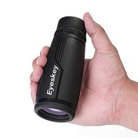 Eyeskey HD 8X42 Compact Monocular Telescope - Super Clear and Bright FMC Lens - Quality Bak-4 Roof Prism - Nitrogen Filled Waterproof and Fog-Proof - Travel Go-to Scope for Bird Watching