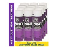Misty Dust Mop Treatment Spray 18 Oz 1003402 (Case of 12) Janitorial Grade Spray, Acts Like A Dust Magnet