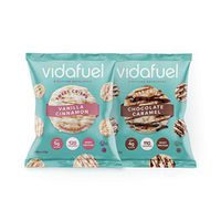 VidaFuel Whey Protein Sweet Crisps 2-Flavor Variety Pack, Contains 12 of Each Flavor, 0.88oz Bag (Pack of 24)