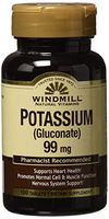 Potassium GLUC TAB 99MG WMILL Size: 100