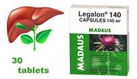 Legalon 140 Mg 30 Capsules Cleanse Detox Supplement Liver Support