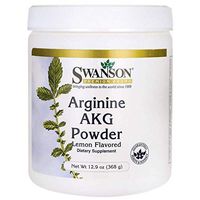 Swanson Maximum Strength L-Arginine Akg Powder - Natural Citrus Flavored 5 g 12.9 oz Pwdr