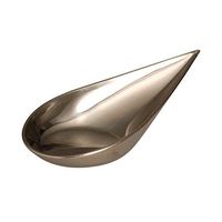 Solia PS30367 Goutte Spoon, 3-57/64" Length x 2" Width x 19/32" Height, Silver (Case of 200)