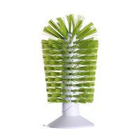 1 PCS Cups Cleaner Drinking Cup Bottle Brush Glass Cup Washer Brushes with Suction Stand Kitchen Tableware Bottles Cleaning Tool Kangsanli (Green)