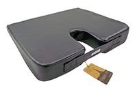 Utrax U Shape Seat Cushion Breathable Orthopedic Cooling Leather Cushion Solution for Car Office Chair