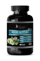 Better Mood and Energy Supplement - Mood Support Vitamins and Herbal EXTRACTS - folic Acid Women Health - 1 Bottle 60 Vegetable Capsules