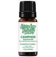 Everyday Beauty Camphor Essential Oil | 100% Pure & Undiluted All Natural | Perfect for Aromatherapy - 1/2oz