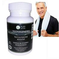 Testosterone Booster Energy Libido Vigor TESTOGENERIX Herbal 60 Capsules 30 Days