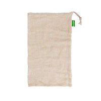 Fanct Reusable Cotton Drawstring Bag, Washable Fruit & Vegetable Kitchen Storage Bags, Mesh Shopping Bag Laundry Bags