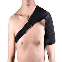 HELIALTH Shoulder Brace Adjustable, for Torn Rotator Cuff and Other Shoulder Injuries, Left or Right Arm, for Men and Women,Left