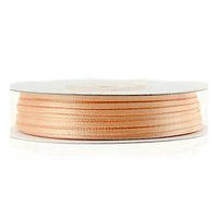 Ben Collection 1/16" X 100 Yard Double Faced Satin Ribbon (Peach)