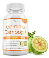 QFL Garcinia Cambogia Weight Loss Pills - 100% Natural 60% HCA Pure Extract Appetite Suppressant, Metabolism Booster, Non-Stimulant Diet Supplements for Men and Women 60 Capsules