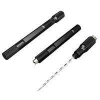 Visol Pokey Matte Black Cigar Punch and Poker