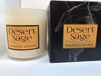 Desert Sage Aromatherapy Luxury Mango Guava Soy Candle. 100% Natural Hand Poured.Clean Burning