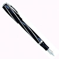 Visconti Black Divina Large Fountain Pen (Medium)