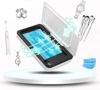 UV Cell Phone Sanitizer Smartphone - Cleaner Portable, UV Lights Cell Phone Sanitizer Sterilizer Cleaner Aromatherapy Function Disinfector for All Phone Cellphone Toothbrush