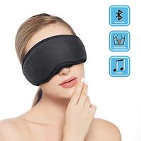 Rotibox Bluetooth Sleeping Eye Mask, Washable Wireless Bluetooth Headphones Sleeping Music Eye Mask, Perfect for Travel & Sleeping