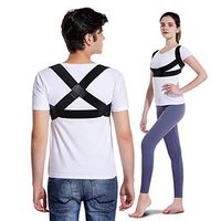 babaka Back Brace Posture Corrector for Women And Men Under Clothes,True Fit Upper Back Straightener with Clavicle Support for Shoulder And Spine Straight,Invisible Thoracic Posture Brace for Upright