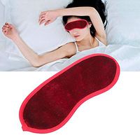 Far Infrared Magnet Therapy Eye Mask, Adjustable Sleep Eye Patch(Red)