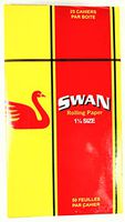 Swan Red 1 1/4 Cigarette Rolling Papers 24 Booklets
