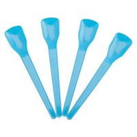 Blue Shovel Ice Cream Spoons - 'Slim Spadey' Beautifully Colorful Spoons - Perfect For Any Yummy Dessert Or Frozen Treat You Can Think Of - Frozen Dessert Supplies - 25 Count