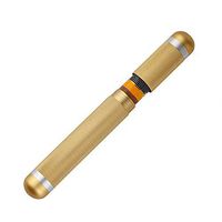 Scotte Aluminum Cigar Tube Elegant Cigar Holders 2 Colors (Golden)