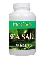 Peter's Choice Sea Salt 500 Tablets