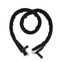 iGuerburn BiPAP APAP CPAP Hose Cover - 6 Ft Air Tubing Wrap Fleece Tube with Full Length Zipper - Keeping Cats from Attacking Hose - CPAP Supplies - Black