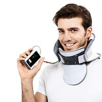 Newest Cervical Neck Traction Device - Adjustable Inflatable Neck Stretcher, Collar for Home Traction Cervical Traction Device, Inflatable Fixed Neck Support, Spine Alignment