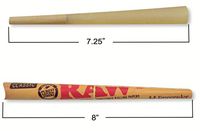 RAW Classic Natural Unrefined Prerolled Emperador Cone (1 Cone)