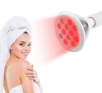 Crutch Red Light Therapy Complete Set Red 660nm Near Infrared 850nm, 12 LEDs, High Irradiance Over 100mW/cm2 for Anti-Aging, Fat Loss, Muscle Gain