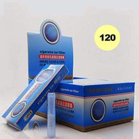 Disposable Cigarette Holder, Cigarette Filter Tips, Tar Trap Cigarette Filters Clear Lung, Tobacco Tar Filtration, Gift, 120 Pcs