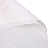 Thickening Bouquet Paper Decorative Paper Wrapping Paper With Gold And Silver Color Points 24x24 Inch