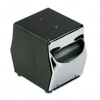 Metal Napkin Dispenser for Snack Size Napkins, Black/Chrome GEP50902