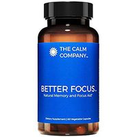 Better Focus - Nootropics Brain Support Supplement – Memory, Clarity, Energy & Focus Pills | Ginkgo Biloba, NeuroFactor, Bacopa Monnieri Root, DMAE, TheaKalm & More | Brain Booster 60 Vegan Caps