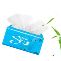 Instom 1 Pack Primordial Wood Pulp Home Supplies Facial Tissues Soft Recycled Napkin for Daily Use