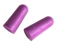 Tasco 9300 Soft-Seal 32 Polyurethane Foam Earplugs, NRR=32, Purple (Pack of 200)