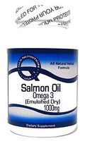 Salmon Oil Omega 3 (Emulsified Dry) 1000mg 100 Capsules ^GLS