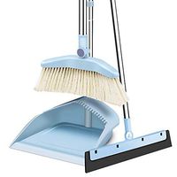 Broom and Dustpan Broom Set Broom set broom household combination wiper scraping floor bathroom sweeping hair artifact Long Handled Dustpan and Brush Set wisp broom