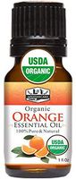 1 fl. Oz / 30 ml Organic Orange Essential Oil, USDA Certified Organic Orange Essential Oil, 100% Pure, Natural Orange Essential Oil