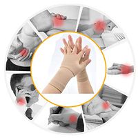 Unisex Hand Palm,Compression Stretch Wrist Protector,Prevent Hand Soreness. (Skin, M)