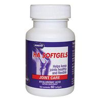 Conquer HA Extra Strength Formula - Patented form of Hyaluronic Acid Supplement to reduce pain, improve mobility, flexibility and joint function - 60 Softgels