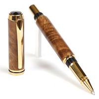 Baron Rollerball Pen - TN Gold - Turkish Walnut
