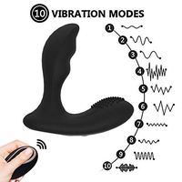 Wireless Vibrating Massager with Multiple Modes for Man Men Prime Waterproof Rechargebale Cordless Massage Device,Whisper Quiet