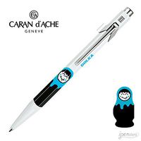 Caran D'ache 849 Dolka Family Blue Russian Doll Ballpoint Pen - CA-849120B